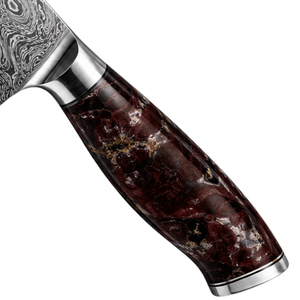 Cuchillo de Chef Japonés de Damasco con Mango de Madera de Palisandro, Cuchillería de Cocina Premium, Exportador Mayorista de Cuchillos, Fabricante Mayorista - Product Image 4