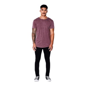 T-shirt Oversize Délavé à l'Acide 230 GSM Coton Premium Rétro Effet Usé Streetwear Fabricant OEM Marque Privée - Product Image 3