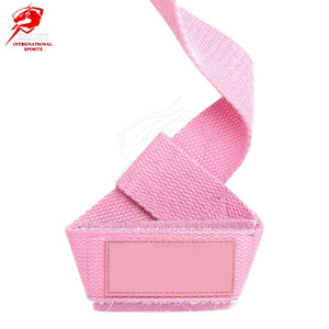 High Quality Weightlifting <b>Straps</b> With Reinforced <b>Webbing</b> Adjustable Wrist Fit Comfortable Padding And Strong Grip Assistance - Product Image 5