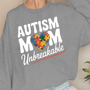 Autism Mom Sweatshirts pour femmes incassables - Product Image 2