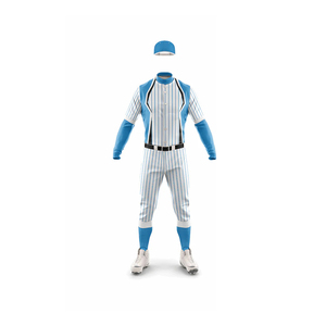 Uniforme de Béisbol Sublimado Personalizado al por Mayor de Alta Calidad, Transpirable, Antibacterial, Ajustado, Unisex, de Secado Rápido - Product Image 1