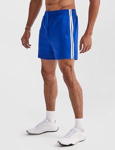 Shorts de musculation pour hommes de 4 pouces – Shorts de sport rayés rétro pour l'entraînement et la musculation - Product Image 4