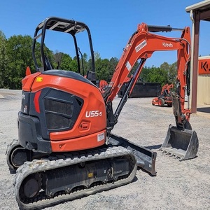 รถขุดขนาดเล็ก Kubota U55-5 น้ำหนัก 5.5 ตัน เครื่องขุดไฮดรอลิก พร้อมเครื่องยนต์ 47.6 แรงม้า และดีไซน์กะทัดรัดทันสมัย - Product Image 4