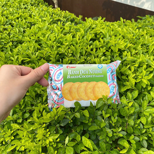 Irresistible Baked Coconut Crackers Crispy Sweet 160g Round Snack ODM Factory Direct |Sampling Service - Product Image 4