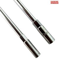 Llave de Tubo Tipo T de 14 mm, Acero al Cromo Vanadio, Métrica, DIY OEM con Barra Soldada para Uso en Autos, Motos y Camiones
