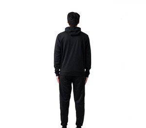 Survêtements pour hommes à fermeture éclair à prix raisonnable, prix compétitif, conception OEM professionnelle, survêtement uni teint pour hommes - Product Image 2