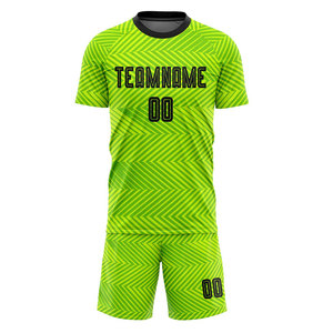 High Quality Breathable Men's <b>Soccer</b> Wear Customizable Team Uniform Set OEM Wholesale Service Premium Quick Dry Football Jersey - Product Image 6