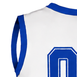 Uniforme de Animadoras Azul Rey Personalizado por el Fabricante, Top sin Mangas con Cuello en V, Ropa Deportiva para Competencia de Baile y Práctica de Equipos Atléticos - Product Image 3
