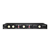 Dört Kanallı D Sınıfı Dijital Güç Amplifikatörü Profesyonel Ses Sistemi Profesyonel Ses 4*1300W 8OHM 4ohm 2ohm