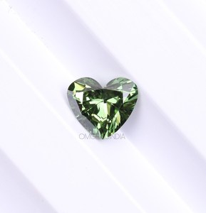 เพชรเม็ดเดี่ยวสีเขียวสวยงามทรงหัวใจ น้ำหนัก 2.0 กะรัต เพชรเพาะเลี้ยงสีเขียวแฟนซี เพชรเม็ดเดี่ยว IGI VVSVS1 เพชรเติมเพชร - Product Image 4