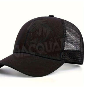 ออกแบบหมวกเบสบอลของคุณเอง หมวกเปล่าทรงแข็งแรงทำจากโพลีเอสเตอร์ 100% พร้อมหมวกแบบทั่วไป - Product Image 3