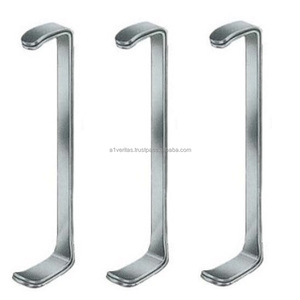 Retractores Quirúrgicos de Acero Inoxidable A-1 VERITAS Farabeuf de 12 cm, Juego de 2 Retractores de Tejido de Doble Extremo, Manuales, Reutilizables, para Uso Médico - Product Image 4