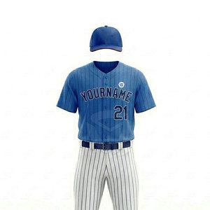 Ensemble d'uniformes de baseball fiables pour hommes, tissu doux, design respirant, idéal pour l'entraînement, les matchs, les clubs et les activités sportives d'équipe - Product Image 6