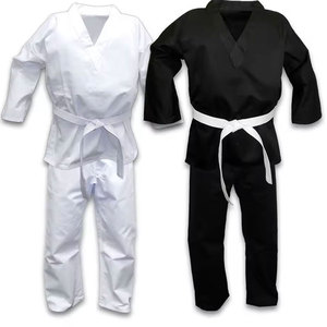 ODM Judo Gi Uniform Karate Suit Boxing Wear Customized Unisex PK High Quality Martial Arts Black Custom Karate uniform - Product Image 4