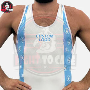 ชุดศิลปะการต่อสู้ผ้าสแปนเด็กซ์โพลีเอสเตอร์พิมพ์ลายแบบสั่งทำพิเศษ ทนทาน พร้อมคอกลม ชุดมวยปล้ำมืออาชีพ - Product Image 6