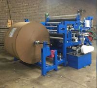Máquina para Hacer Tambores de Papel LOTTEY TECH 220V 100m/min Ancho de Trabajo de 1200mm 50 Tambores/Hora Alta Productividad y Larga Vida Útil