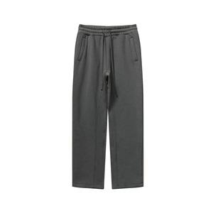 Pantalones Deportivos de Forro Polar para Hombre, Corte Holgado, Cintura Elástica con Cordón, Bolsillos Traseros, Ecológicos, Ideales para Senderismo - Product Image 5