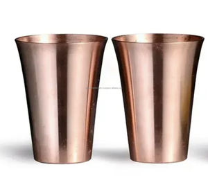 Chope à bière classique en laiton, vaisselle design pour la maison, le bureau, les cadeaux d'affaires - Product Image 5