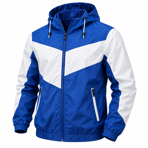 Chaquetas Transpirables para Hombre, Chaqueta Personalizada para Hombre, Impermeable, Ligera, con Capucha, Aislante, Cortavientos - Product Image 1
