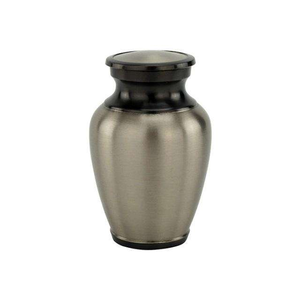 Metal Keepsake Urn for Ashes Small Cremation Keepsake Urn for <b>Memorial</b> & Remembrance - Product Image 1