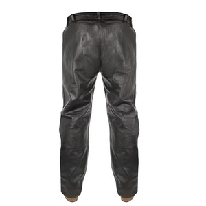 Pantalons en cuir anti-rides pour hommes, tendance de la mode, meilleure qualité, couleur unie, nouveaux, élégants, vente en gros - Product Image 2
