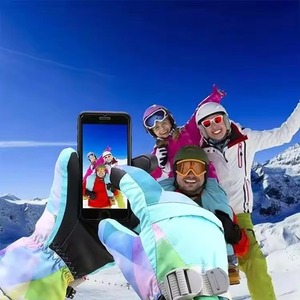 Meilleurs gants de ski d'hiver pour hommes, qualité hautement durable, coupe-vent et imperméables, cuir de haute qualité, chauds pour l'hiver et la neige - Product Image 4