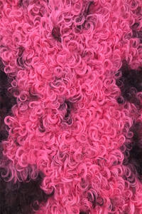 Material de Cuero de Piel de Oveja de Doble Cara Personalizado, Piel de Cordero Natural Rizada Nappa Española Tigrada para Chaquetas y Bolsos - Product Image 3