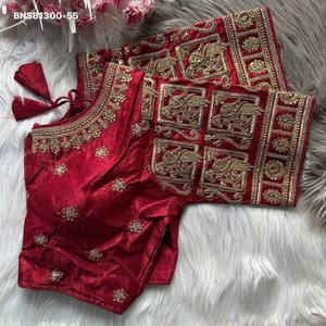 คอลเลคชั่นพรีเมียมผ้าไหมดิบปักลายด้วยด้ายปักมือ พร้อมแขนเสื้อเสริมฟองน้ำ ติดตะขอหน้า เสื้อผู้หญิงแฟชั่น - Product Image 3