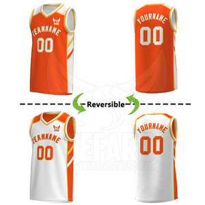Uniforme de basket-ball réversible au design unique, faible MOQ, léger - Product Image 2
