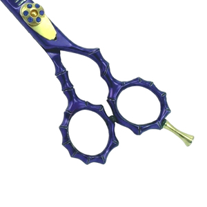 Premium Purple Hairdressing Thinning Scissors Stainless Steel Texturizing <b>Shears</b> Professional Barber <b>Tool</b> Made In Pakistan - Product Image 5