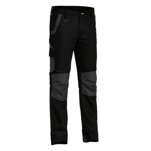 Pantalon de travail multi-poches de qualité pour hommes, pantalon de travail à double genouillère, pantalon décontracté - Product Image 6
