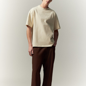 Camiseta de Hombre de Alta Calidad, Algodón, Manga Corta, Corte Holgado, Transpirable, para Uso Diario Informal - Product Image 6