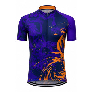 เสื้อจักรยานแขนสั้นคุณภาพพรีเมียม ออกแบบตามสั่ง เนื้อผ้าระบายอากาศได้ดี สำหรับผู้ชาย ขี่จักรยานเสือหมอบ และชุดทีม - Product Image 2