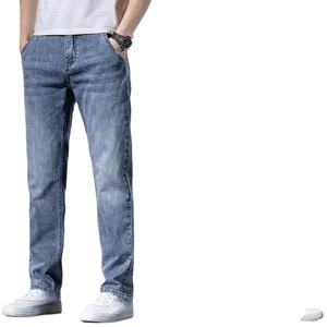 Jean en denim pour homme, coton élasthanne, qualité supérieure, brodé, été, écologique, tendance, service OEM, best-seller - Product Image 6