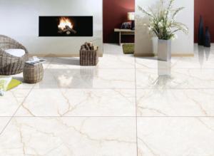 Azulejos de porcelana pulida Aurora con acabado brillante de 800x1600, 1200x1800, 750x1500 mm, diseñados para interiores residenciales y comerciales de gran lujo. - Product Image 2