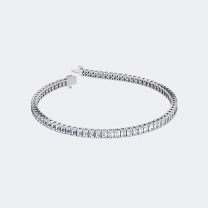 8.00 CTW Lab Grown Diamond Emerald Shape Brilliant Cut <b>Bangle</b> Bracelet For Women 9K 14K 18K <b>Gold</b> Luxury E F Color VS VVS Fine - Product Image 2
