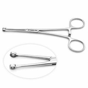 Gold Stainless Steel <b>Ring</b> Holding Forceps for Jewelry Making - Product Image 6