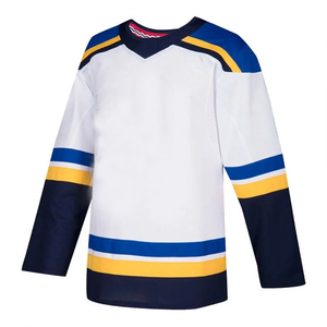 2026 Pakistan Manufacturer Breathable Adult Ice Hockey Jersey | Hot Sale Sublimated Printed 100% Polyester Custom Hockey Uniform - Product Image 5