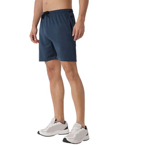 Shorts d'été pour hommes en tissu 100% coton, taille élastique, coupe décontractée, pour le sport, l'entraînement, les activités de plein air et le quotidien, en vente. - Product Image 4