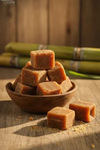 Jaggery Indio de Caña de Azúcar Amarillo Claro de Grado Superior, del Estado de Tamil Nadu, Comestible, Certificado por APEDA e ISO, Exportación, 12 Meses de Vida Útil - Product Image 4