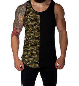 Wholesale Custom <b>Men</b> Cotton <b>White</b> Seamless Fitness Bodybuilding - Product Image 2