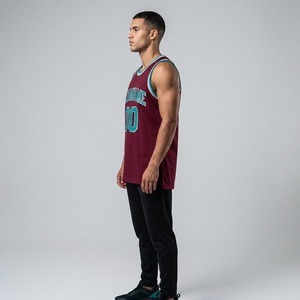 Custom Logo Sleeveless Basketball Jersey V Neck Dye Sublimation Performance Team Uniform OEM ODM Factory - Product Image 3