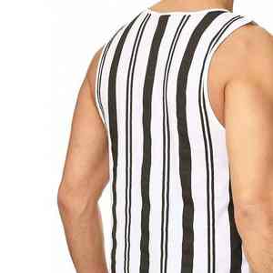 Débardeurs Homme Style Vintage Personnalisables avec Logo, Impression Gonflée, Tricotés, Teints par Nouage, Toutes Saisons, Tailles Variées – Vente en Gros - Product Image 2