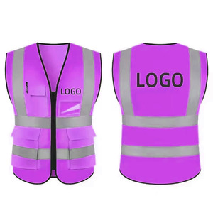 Gilet de sécurité haute visibilité pour hommes, vêtements de sécurité réfléchissants, gilet avec bande réfléchissante 3M, gilet de sécurité réfléchissant pour ingénieurs - Product Image 4