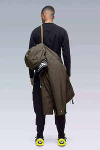 Chaqueta Táctica Impermeable Personalizada para Hombre, Estilo Urbano, Cortavientos Cyberpunk con Capucha, Parka Funcional Verde Oliva - Product Image 6