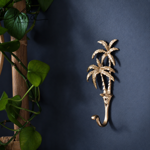 Solid Brass Long Wall Hook with Floral Engraved Design Heavy Duty <b>Coat</b> Hook Towel <b>Robe</b> Hat Bag Holder Decorative Home Decor - Product Image 6