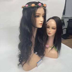 Extensions de cheveux vietnamiennes de qualité luxe perruque de fermeture brute grande quantité en stock beaucoup de couleurs prêtes à expédier GeniusWeft aucune perte - Product Image 5