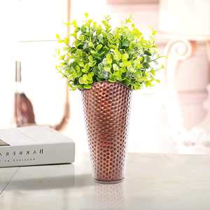 Jardinière murale élégante en cuivre fini, support mural moderne en métal pour plantes, pour la décoration de la maison - Product Image 3