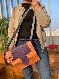 สไตล์ใหม่รีไซเคิลหนังStubbyสลิงกระเป๋าคุณภาพสูงพิมพ์ขนสัตว์หนังกระเป๋าถือหลายสีผู้หญิงไหล่กระเป๋า - Product Image 3