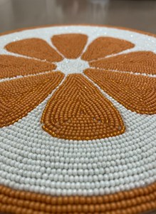 Decorative Handmade <b>Beaded</b> Embroidered <b>Placemats</b> Premium Table Mats for Dining Room Table Setting and Home Decor at lowest cost - Product Image 4